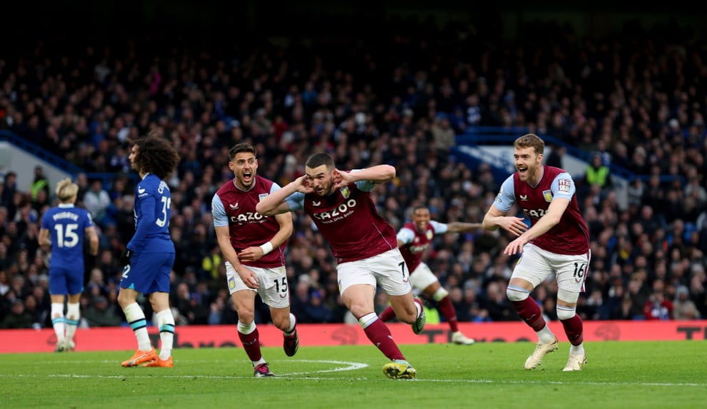 EPL: Villa Put Two Goals Past Chelsea To Return Pressure On 