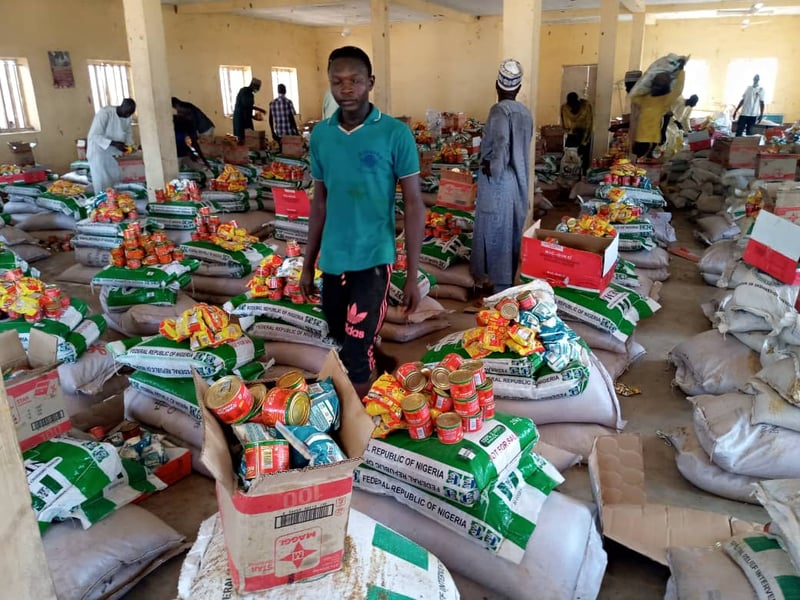 Orphanage Gets Free Food Items From May & Baker Plc