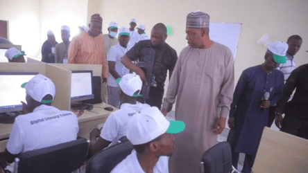 Borno: Zulum unveils 300-student-capacity ICT centre for LG 