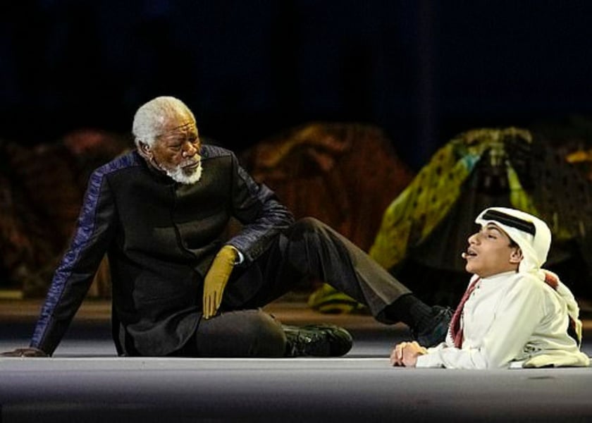 Who Is Ghanim Al Muftah, The Person Beside Morgan Freeman Du