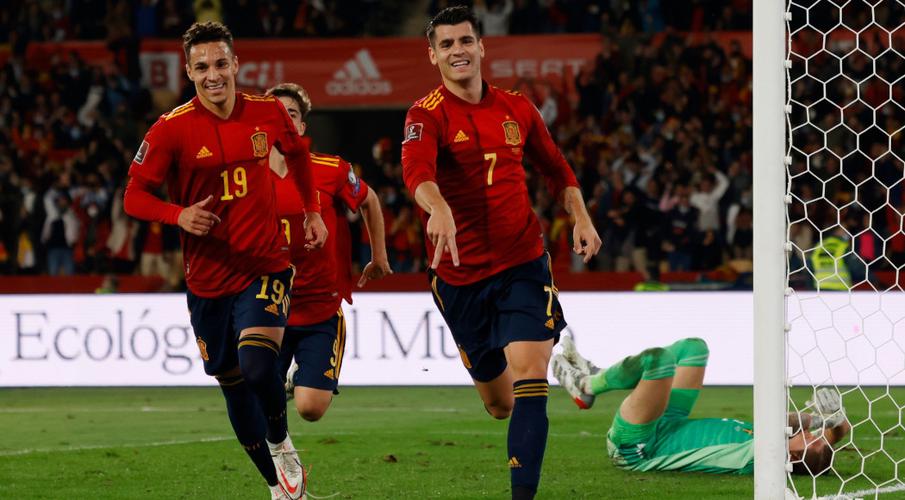 World Cup Qualifiers: Morata's Late Strike Sends Spain To Qa