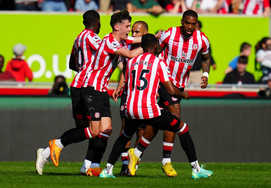 EPL: Toney, DaSilva Pull Comeback For Brentford Against Fore