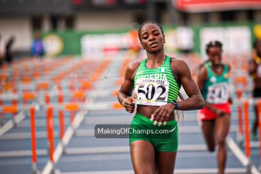13th African Games: Amusan wins gold in women's 100m hurdles