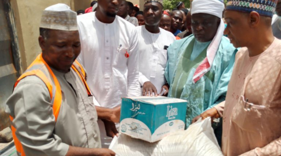 Adamawa: NEMA Distributes Relief Materials To Victims Of Ins