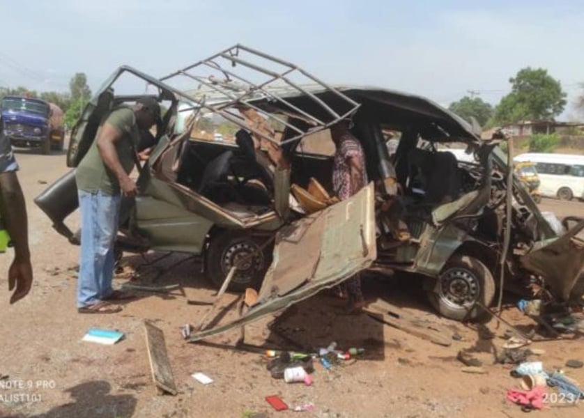 10 Feared Dead In Enugu Road Accident 