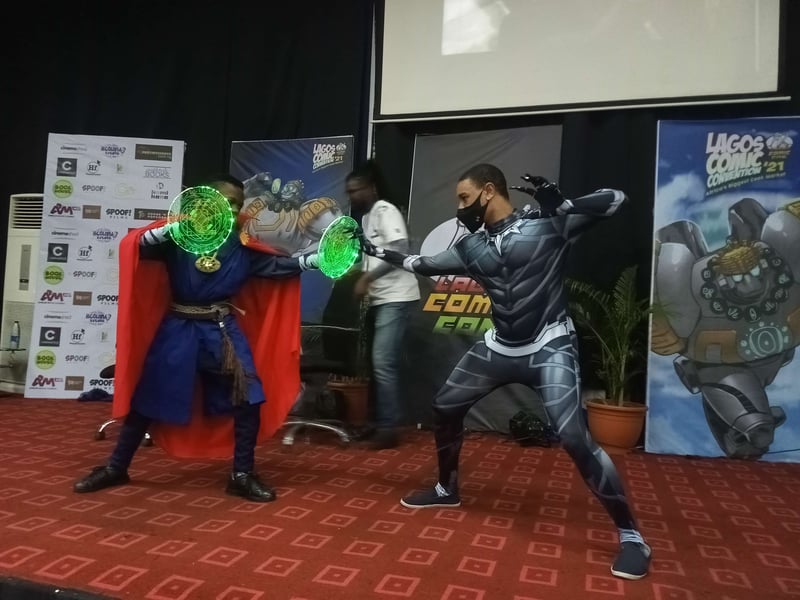 Photo News From The 2021 Lagos Comic Convention