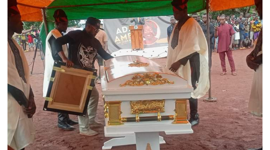 Actress Ada Ameh Finally Laid To Rest In Hometown
