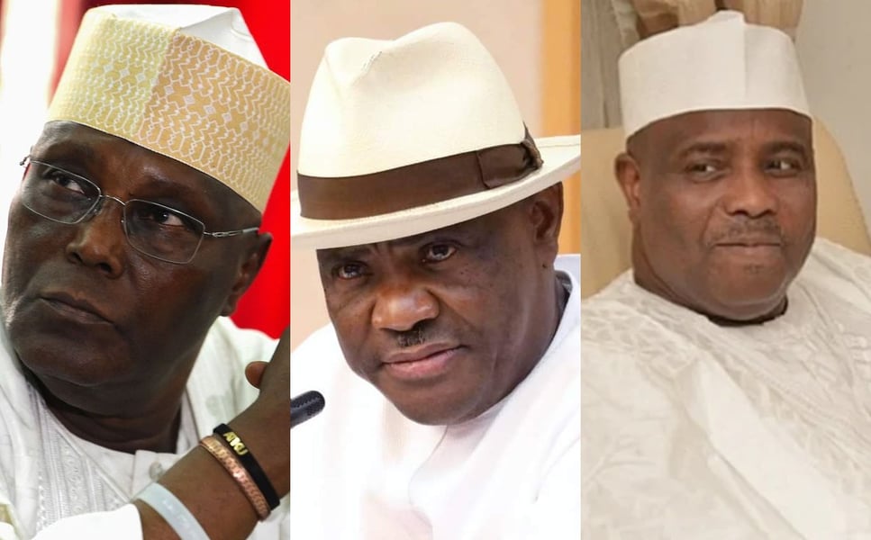 2023: Atiku, Tambuwal Sued By Governor Wike