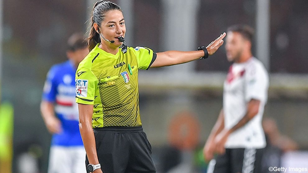 Caputi Becomes First Female Referee To Take Charge Of Serie 