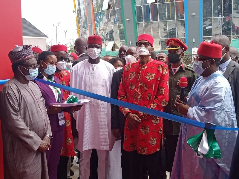 President Buhari Arrives Ebonyi On Two-Day Visit