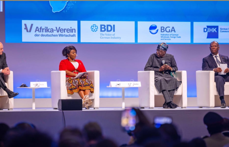 President Tinubu canvasses German investment in power, rail 