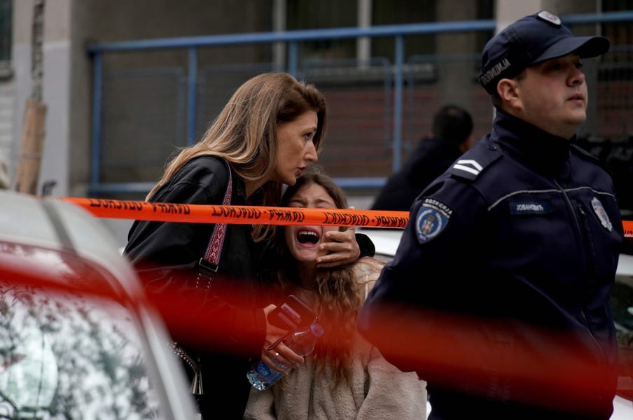 Serbian Teenager Shoots Eight Children Dead In Belgrade Scho