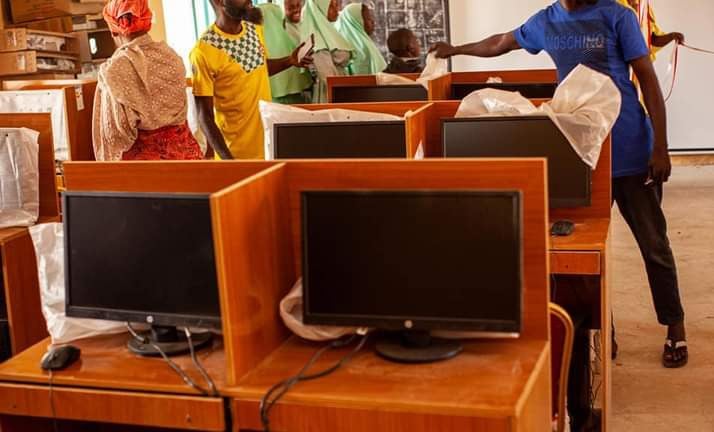 Oloriegbe Facilitates ICT Tools In Amule School 