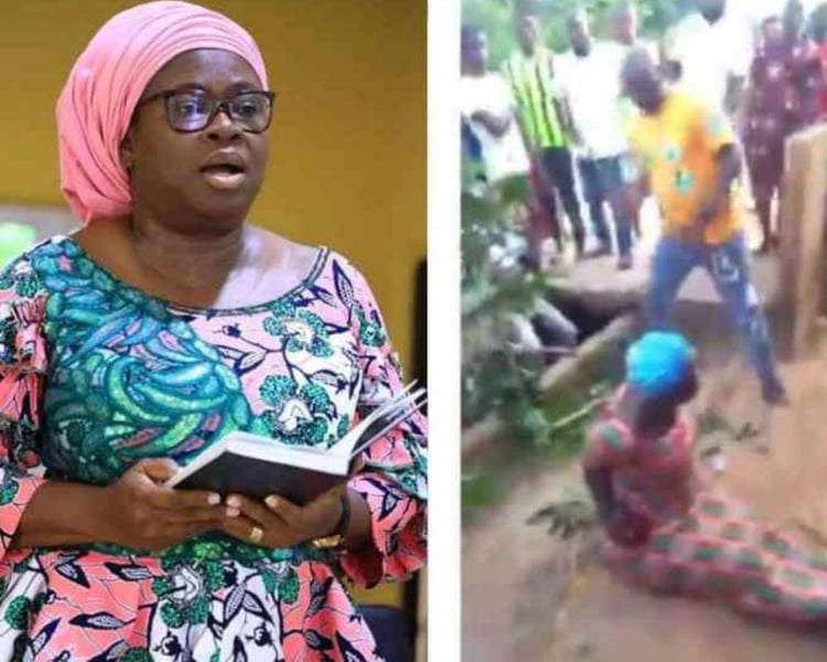 Abia Governor’s Wife Rescues Woman Abused By Mob Over Alle