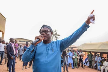 Akande, Oyetola only leaders in our party today  — Basiru