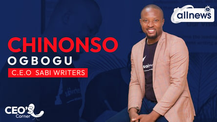 CEO's Corner: Success Story Of Chinonso Ogbogu CEO Of Sabi W