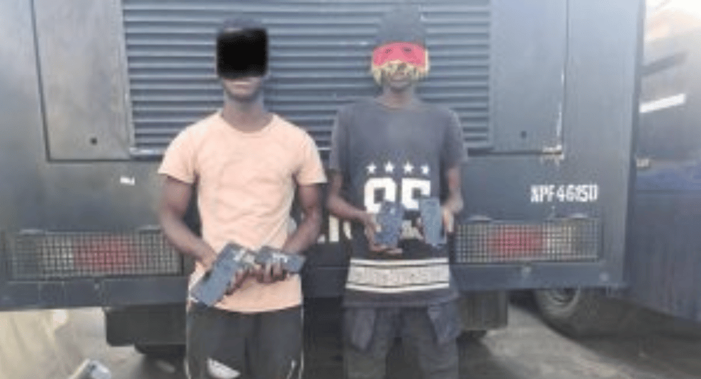 Police Arrest Traffic Robbers, Recover Exhibits