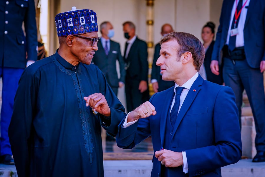Buhari Rejoices With Macron On Re-Election Victory