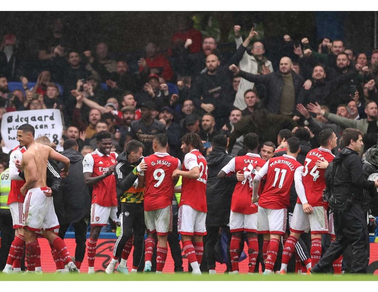 EPL: Gabriel Salvages Narrow 1-0 Win For Arsenal Over Chelse