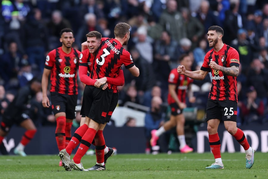 EPL: Bournemouth Stun Tottenham As Spurs Halt In Title Race