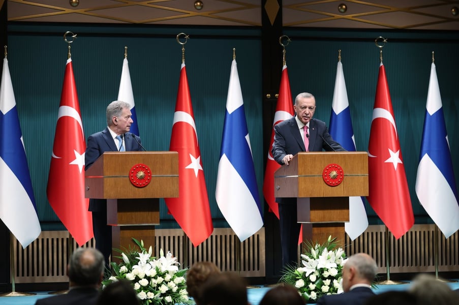 NATO: Finland President Thanks Turkey For Approving Membersh