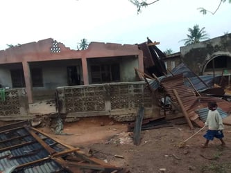 Heavy rainstorm destroys 35 houses in Kwara