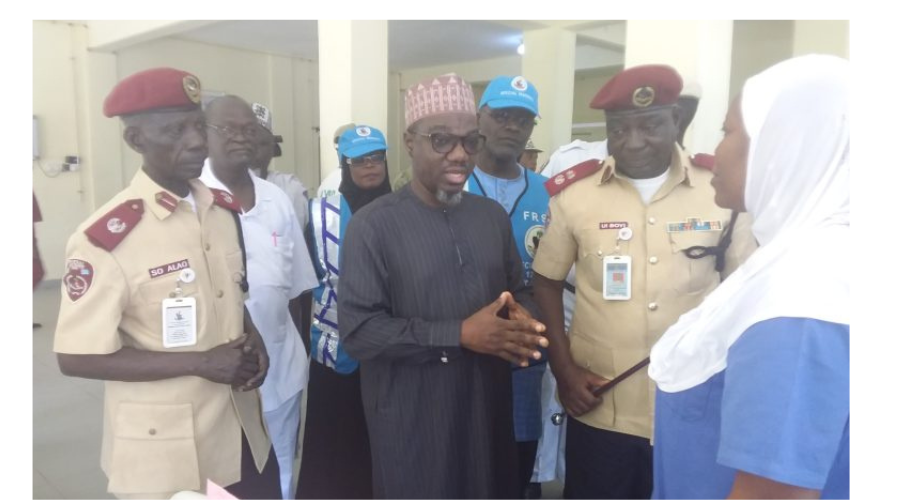 Two Borno Hospitals Get Donations From FRSC