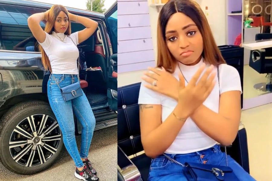 Regina Daniels Shares Video Of Naming Ceremony Of Second Chi