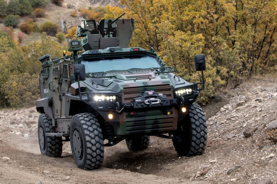 Turkish Armoured Vehicle Embarks On First Africa Mission