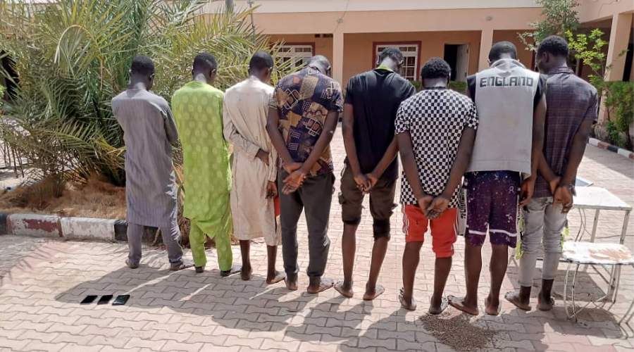 Kano NSCDC Parades Phone Snatchers, Other Suspects
