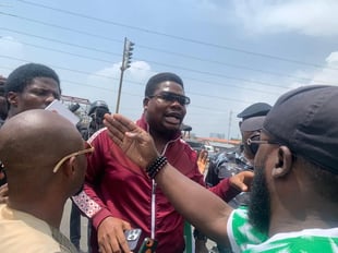 EndSARS Memorial: Mr Macaroni Warns Against Road Blockage At