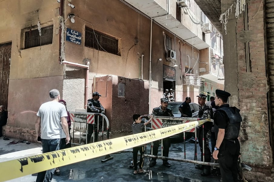 41 Killed, 14 Injured In Church Fire At Egypt's Cairo