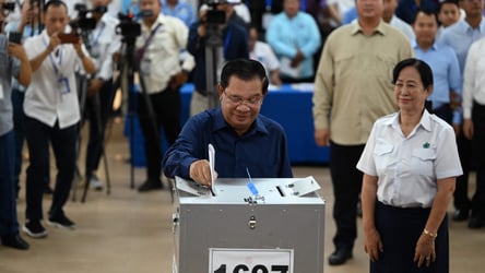 Election In Cambodia Underway, PM Hun Sen Win Is Expected