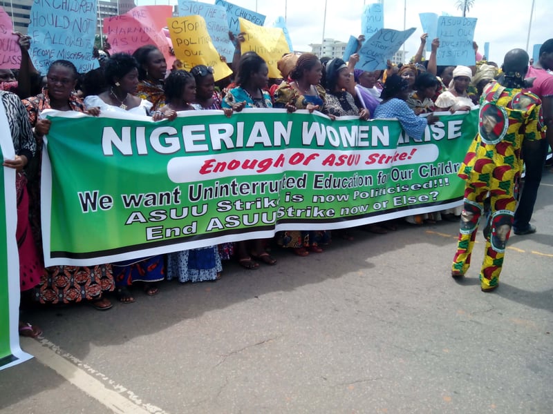 ASUU Strike: Nigerian Women To Organise National Mass Protes