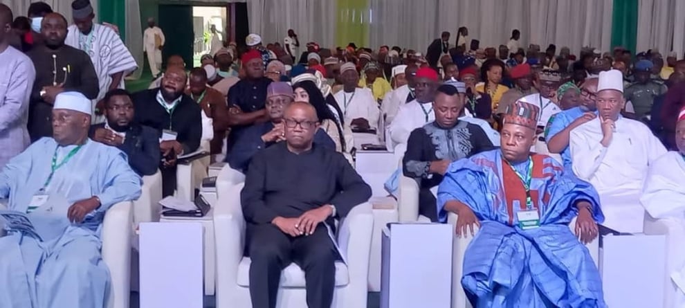 2023: Atiku, Obi, Others Sign Peace Accord, Tinubu Absent