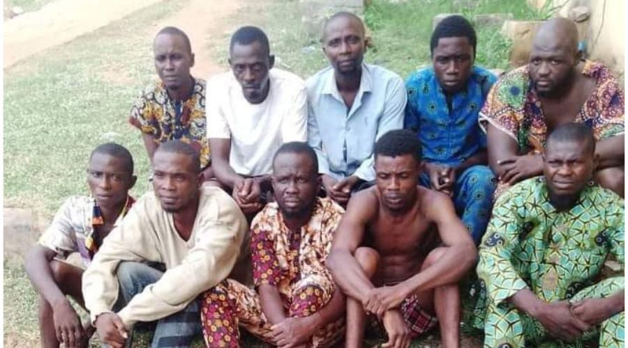 War Against Cultism: Ogun Police Nab Ten Persons