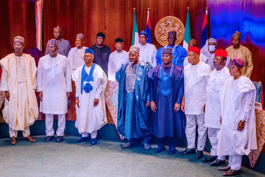 Economic Crisis: President Buhari Meets Governors Over Infla