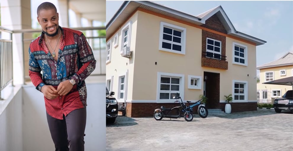 Alexx Ekubo Acquires Multi-Million Naira Mansion [Video]