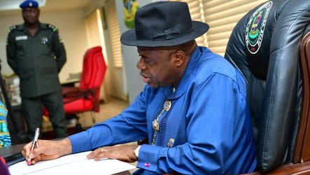 Bayelsa Governor Distances Self From Leaked Sex Tape In Sout