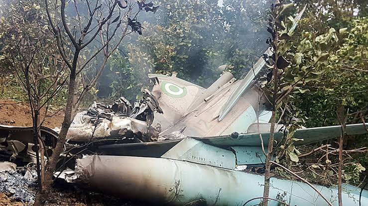 NAF Aircraft Crashes In Kaduna