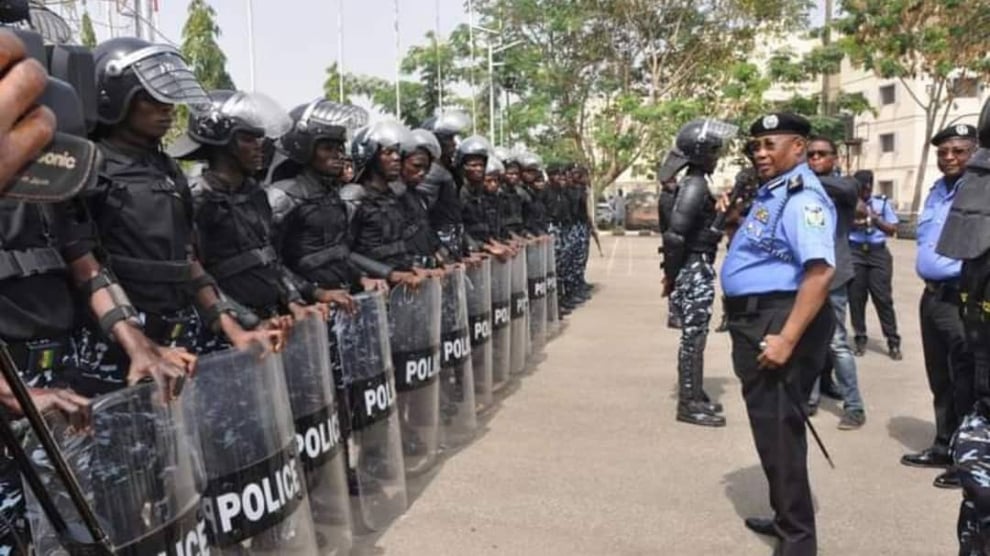 2023: IGP Addresses Newly Trained Officers In Public Order M