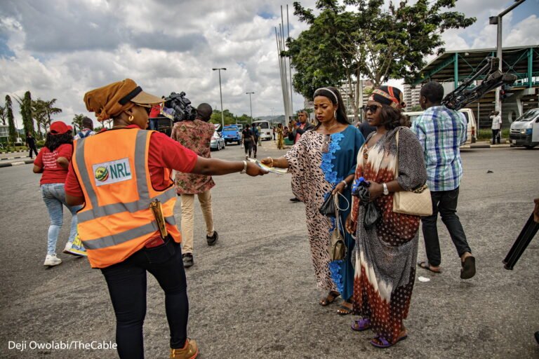Oil Theft: Members Of PENGASSAN Protest In Abuja