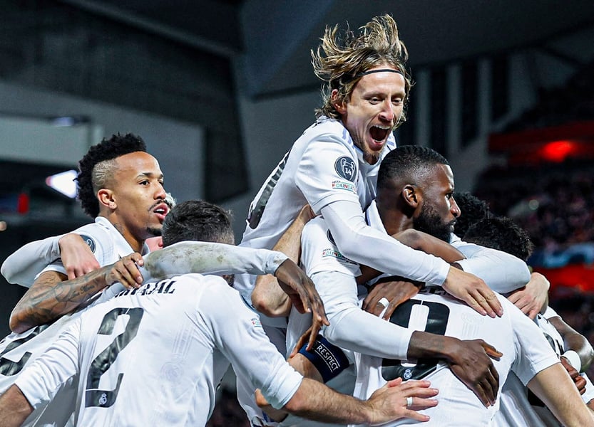 UCL: Real Madrid Demolish Liverpool At Anfield In 5-2 Comeba