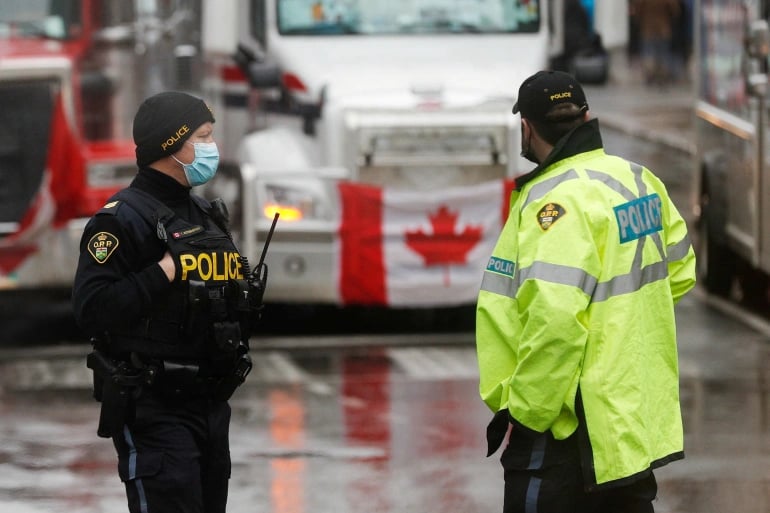 Canada Trucker Protest: Police Arrest Protest Leaders