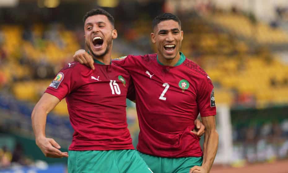AFCON 2022: Morocco Swing Past Comos Into Last 16 After Host