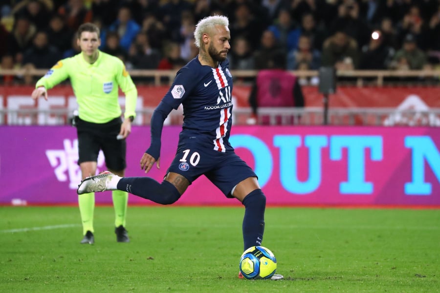 Ligue 1: Neymar's Penalty Saves PSG From Defeat To Monaco As