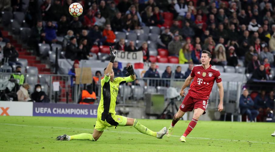 UCL: Lewy's Hattrick Seals Bayern's Progress Past Benfica 