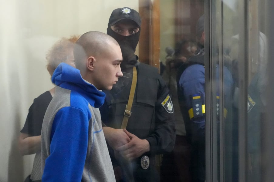 Captured Russian Soldier Pleads Guilty At Trial