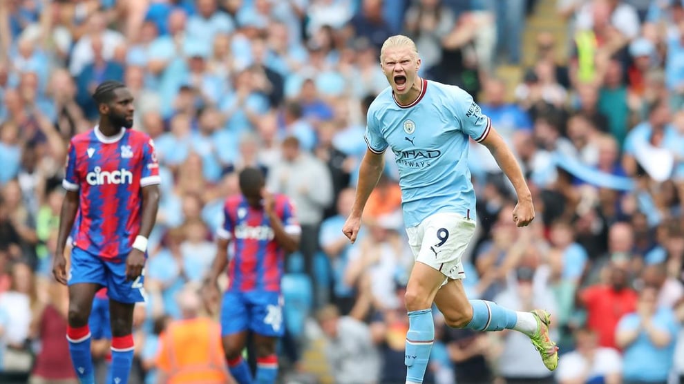 EPL: Haaland Scores Man City's First Hattrick To Complete Co