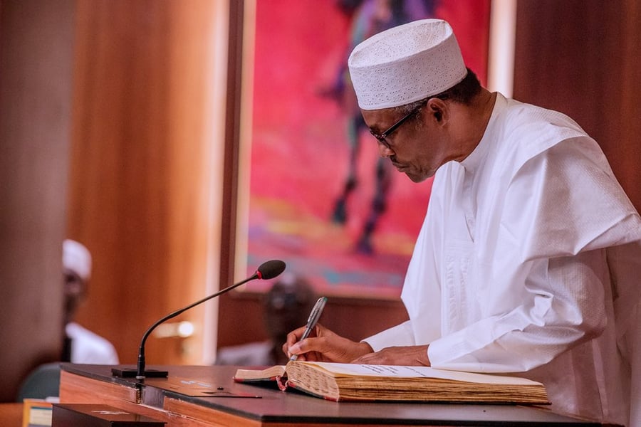 President Buhari Signs Startup Bill Into Law